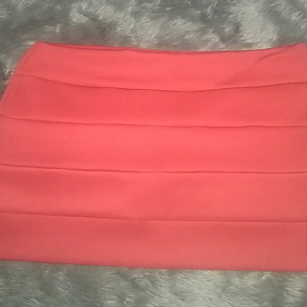 Red hot miniskirt